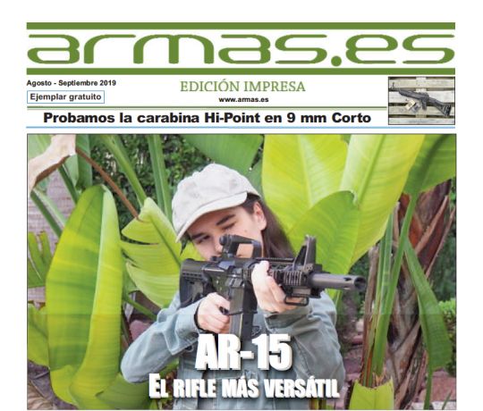 Periódico Armas.es edición impresa número 86 Agosto-Septiembre 2019