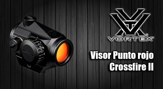 Visor punto rojo Vortex Crossfire 2 MOA