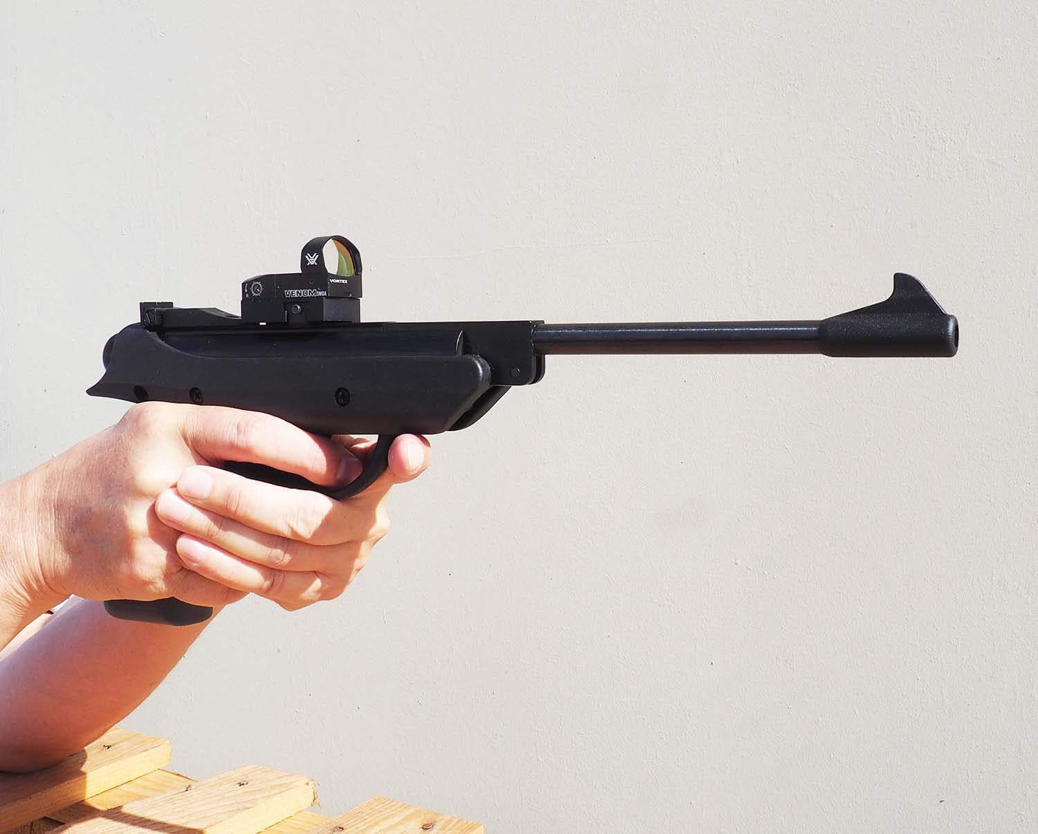 Pistola de Muelle SP500  Arma de Aire comprimido y balines