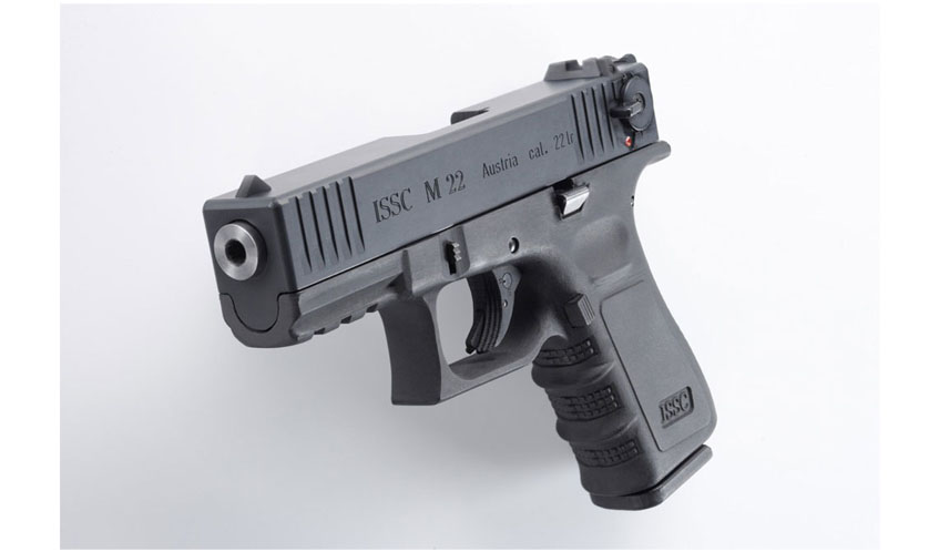 Pistola ISSC M22: Una mezcla perfecta entre la Walther P22 y la Glock 26 -  Arma corta