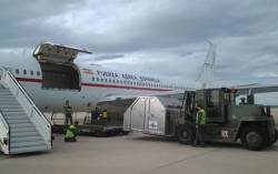 imagen de Llega a Nepal el Boeing 707 que traslada a personal de la UME y a guardias civiles