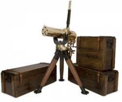 Ametralladora Colt Gatling 1877 en calibre .45-70