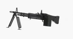 armas legendarias ametralladora m60