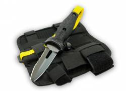 Cuchillo Extrema Ratio Dicok con funda para buceo táctico y submarinismo