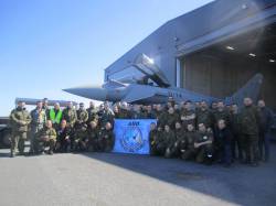 imagen de El Destacamento AMBAR desplegado en Estonia cumple 400 horas de vuelo