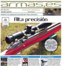 Portada del periódico Armas.es de Abril-Mayo 2010