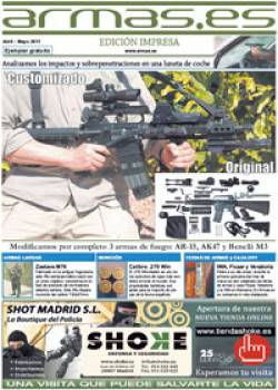 Portada del periódico Armas.es de Abril-Mayo 2011