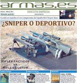 Portada del periódico Armas.es Febrero-Marzo 2011