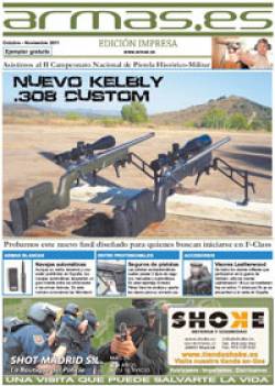 Portada del periódico Armas.es Octubre-Noviembre 2011