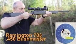 Remington 783 .450 Bushmaster