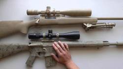 El debate entre rifles semiautomáticos y de cerrojo para tiro a larga distancia se mantiene