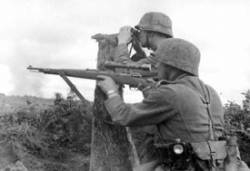 Versión sniper del Mauser 98K durante la Segunda Guerra Mundial