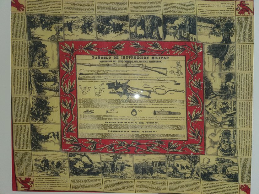 Imagen Pañuelo de instrucción Remington mod 1871