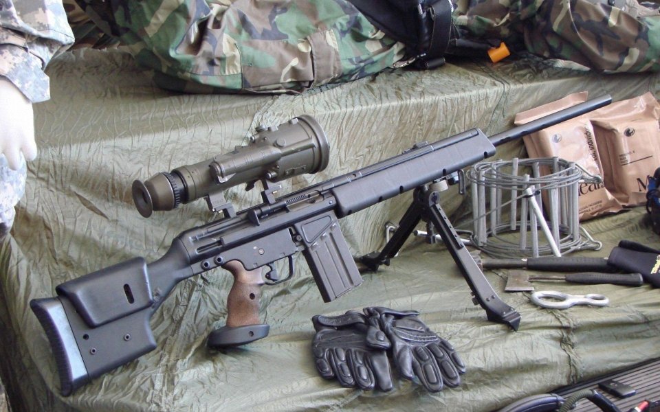 Imagen Rifle Francotirador H&K G3