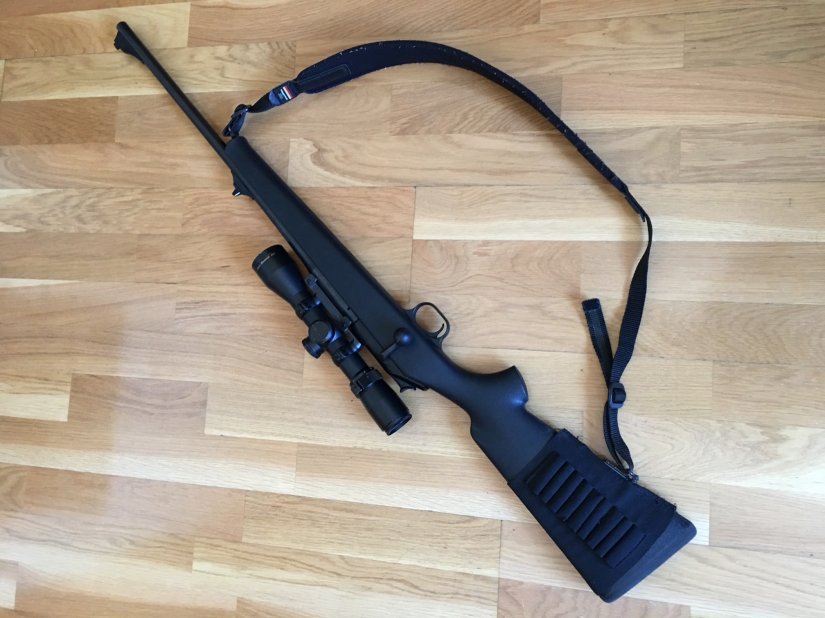 Imagen Rifle Blaser 30 06 con visor nikon