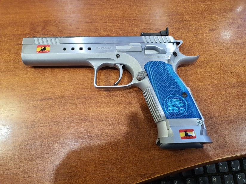 Imagen pistola tanfoglio 9mm parabelumm