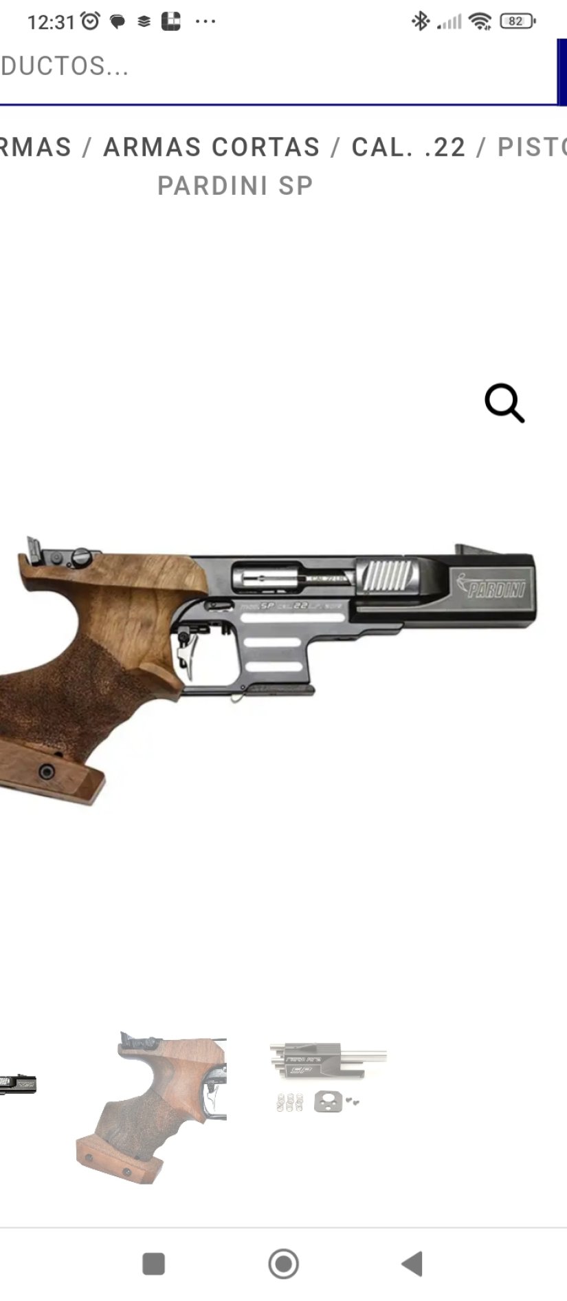 Imagen Vendo pardini sp22