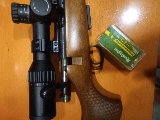 Imagen Rifle CZ 17HMR  455 en buen estado