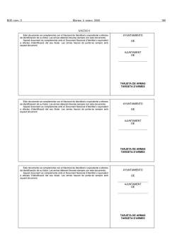 Imagen Targeta de Armas (triptico cartulina amarilla delante)