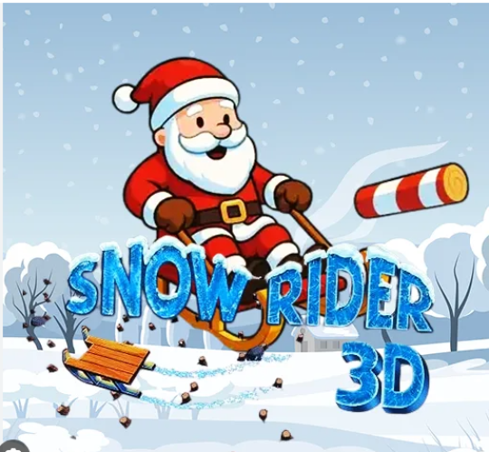 Imagen Experience the Thrill of Snow Rider 3D: A Winter Wonderland Adventure