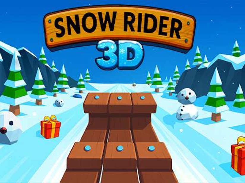 Imagen Snow Rider 3d Santa