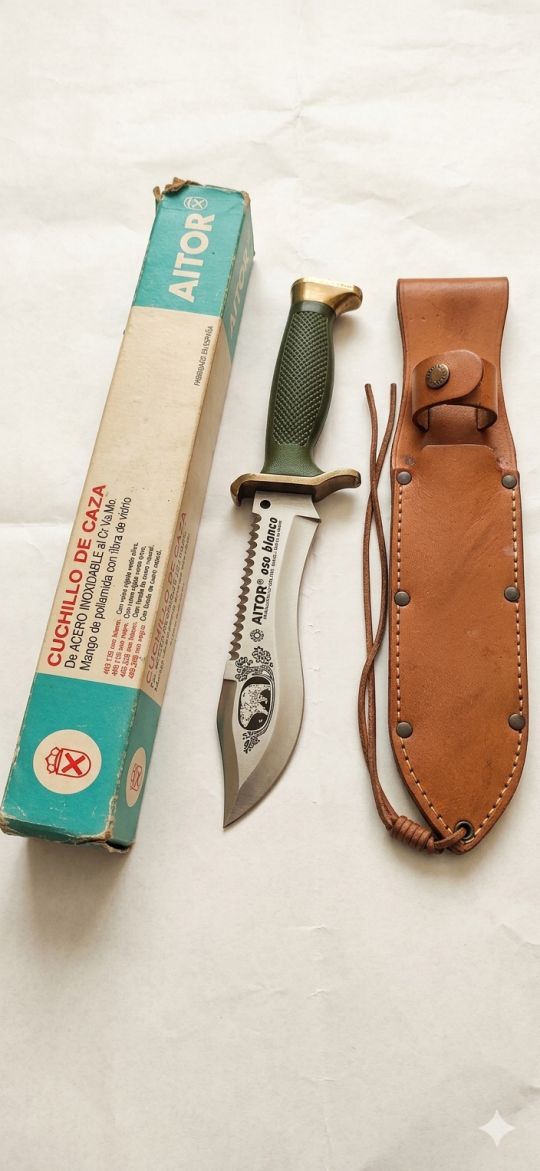 Imagen Cuchillo AITOR (OSO BLANCO)