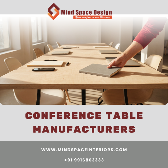 Imagen Premium Conference Table Manufacturers in Bangalore | Mind Space Desig