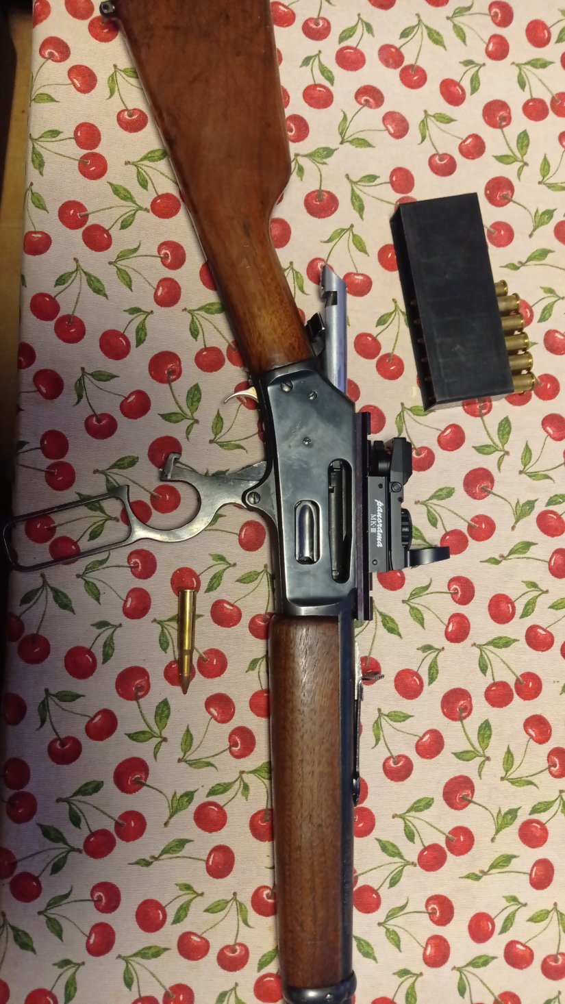 Imagen Vendo rifle 30 30 de palanca y visor nocturno
