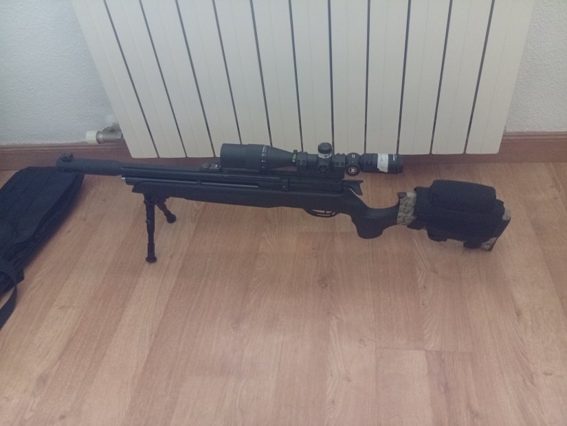 Imagen Vendo gamo arrow 5.5 mm con muelle HP y puerto de transferencia HP