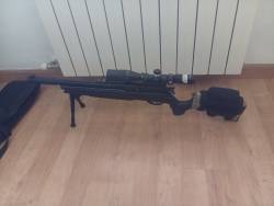 Imagen Vendo gamo arrow 5.5 mm con muelle HP y puerto de transferencia HP