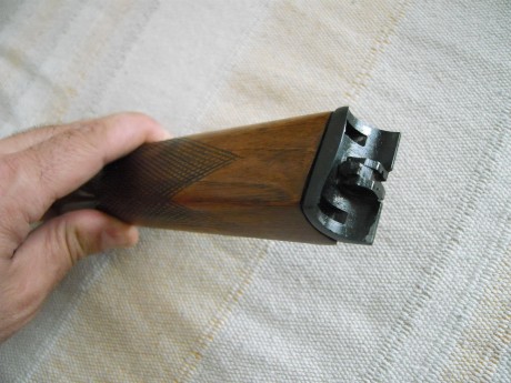 Es cierto que en la tornillería se ve que le han metido mano; es cierto que los muelles de percusión no 60