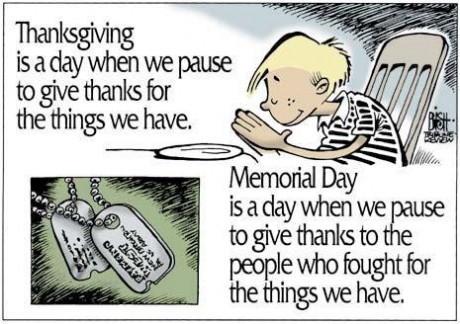 El Pasado Lunes fue el Memorial Day en USA, es un día festivo en el que los ciudadanos americanos recuerdan 12