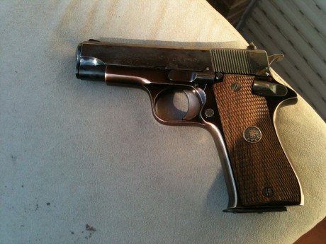 hola a todos, vendo bkm de 9 mm, guiada en f, con dos cargadores y en perfecto funcionamiento por 130 02