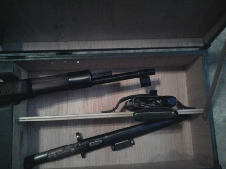 Hola compañeros, hace un mes que soy poseedor de un k98 y que tras ¨limpiarlo¨ un poco y hacerlo disparar, 00