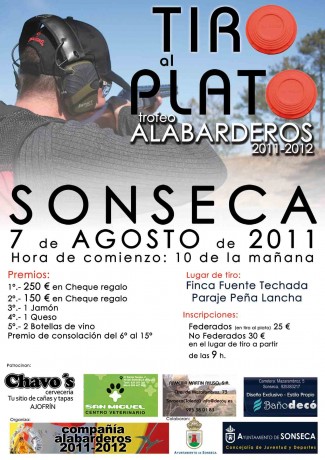 Os informo de una gran tirada al plato en Sonseca (Toledo). 
El teléfono de contacto es: 647 662 069 (Iván).
Toda 00