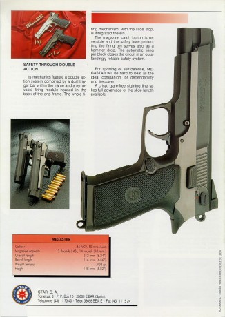 Modelos:
Commando (10.5" barrel)
Commando GL, the Carbine (14.5")
the Dissipator (16")
SD 120