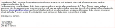 Para los amantes de la F-Class quiero recordarles este nuevo evento, que a continuación incluyo dos recortes 01