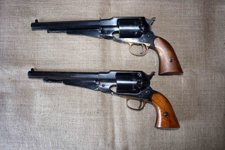 Dado que el Remington 1858 es el revólver preferido por diversas marcas para la realización de replicas 02