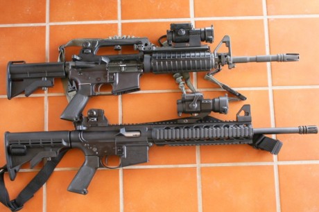 Hola, dada las situaciones de combate actuales, me gustaría saber cual de estos dos fusiles ( M-16 o M-4) 30