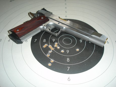 Hola compañeros,tengo una pregunta para los amantes de las 1911,que 1911 en 9mm y 5 pulgadas de cañon 150