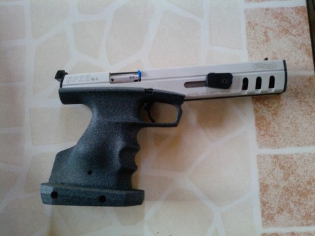 Walther sp22 M4 cacha anatómica regulable. Solo utilizada en tiradas estivales, muy buen estado, sin modificaciones, 00