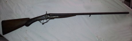 Muy buenas a todos, tengo una escopeta de un bisabuelo o tatarabuelo que quisiera restaurar, es una paralela 32