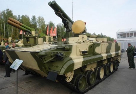 9M123 Khrizantema, un "BMP-3" muy peculiar...

Basicamente un chasis del BMP-3 como portador 10