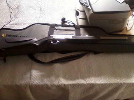 Hola compañeros hoy e recibido mi nuevo monotiro Bergara Scout(segun bergara el primero que se vende en 00