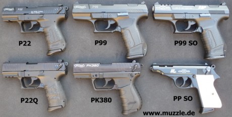 Ahi van algunas fotos de la nueva P22 Q para que podais compararla con la antigua. 30