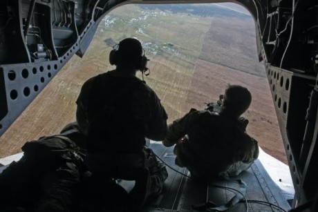 (Sniper aerial platform) es el termino en ingles para designar a un francotirador apostado en una plataforma 84