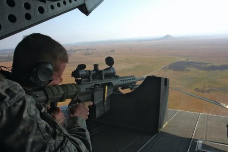 (Sniper aerial platform) es el termino en ingles para designar a un francotirador apostado en una plataforma 83