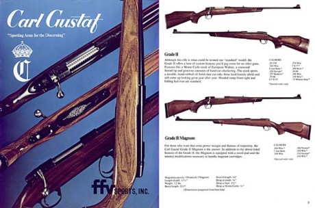 Hola compañeros:

Tengo un rifle Carl Gustaf cal. 308 y por mas vueltas que doy, no logro encontrar informacion 00