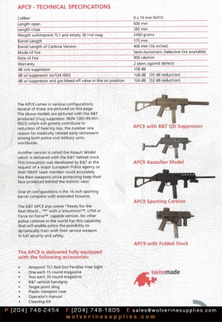 Nueva en el barrio:
https://www.bt-ag.ch/en/manufacturing/firearms/apc_carbine.php?navid=16

Mas imágenes:
https://www.flickr.com/photos/stbesancon/6280832767/in/photostream/ 20