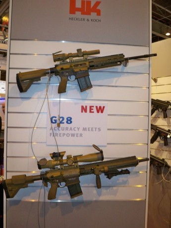 Han adoptado el modelo H&K MR308, con ello tenemos el modelo G28. 20